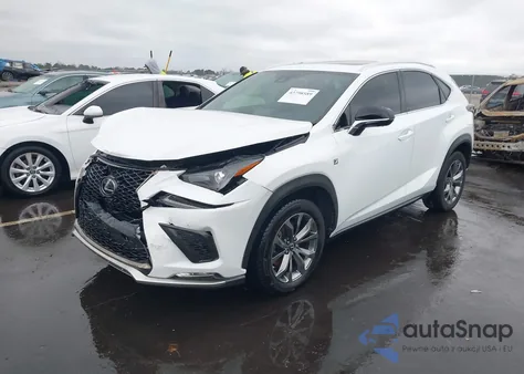 2020 Lexus Nx 300 F Sport из США, поврежденный, VIN JTJSARBZ5L5012980
